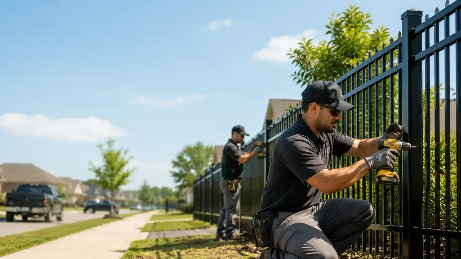 Metal Fence Installation in Rosston, OK